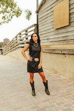 Load image into Gallery viewer, Leather Love Dress