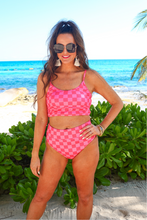 Load image into Gallery viewer, Checked Out Two Piece Swimsuit
