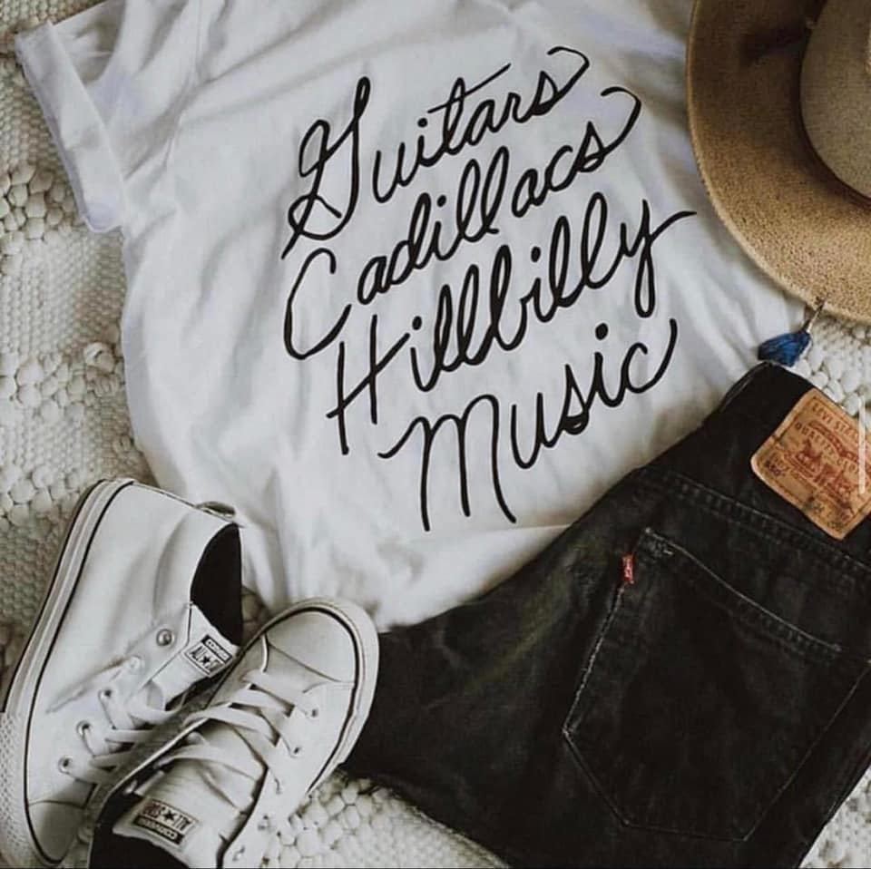 Guitars and Cadillacs Tee