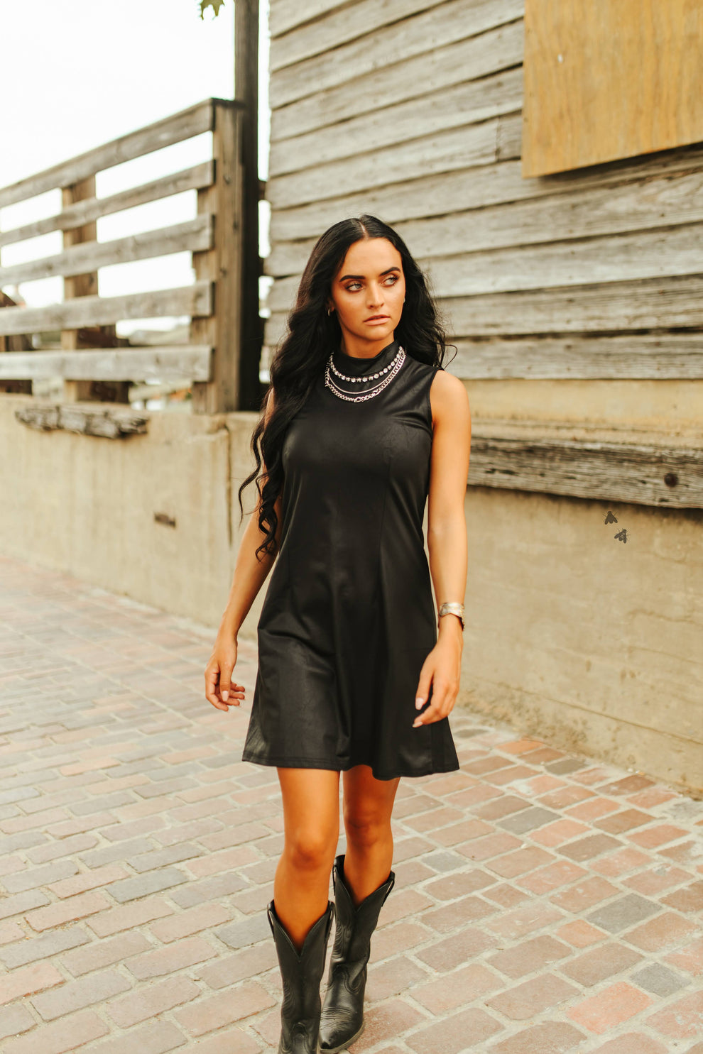 Leather Love Dress