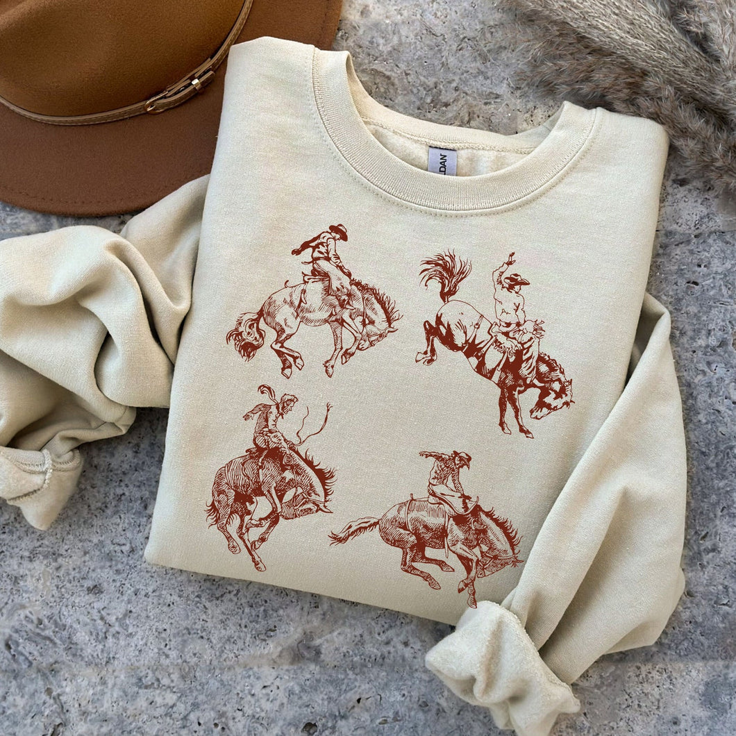 Rodeo Collage Sweatshirt