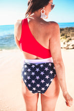 Load image into Gallery viewer, Liberty Island Tie Swimsuit
