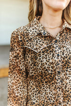Load image into Gallery viewer, Western Wild Leopard Top
