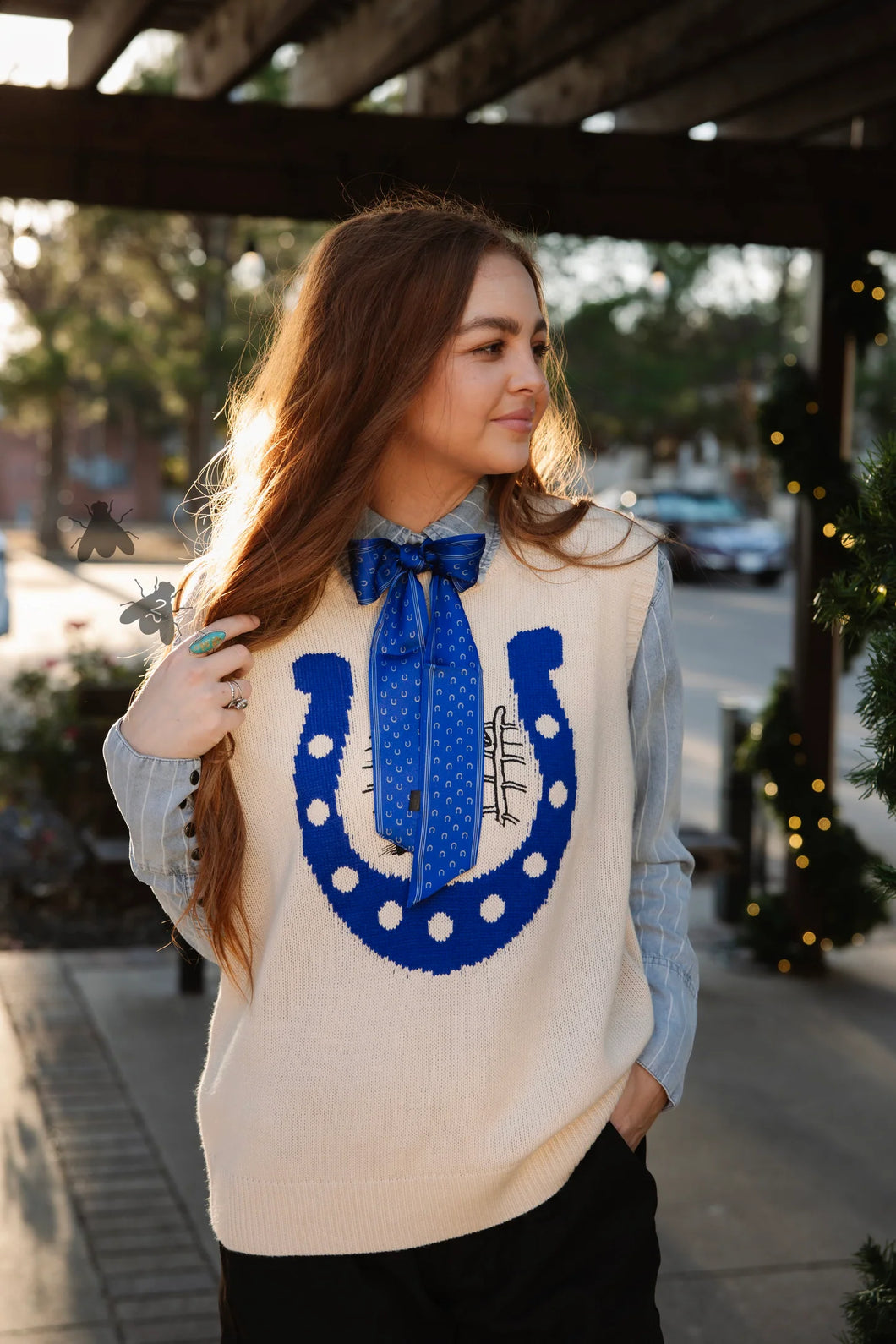 Stay Lucky Sweater Vest