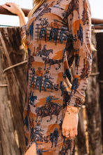 Load image into Gallery viewer, Cowboy Encounters Dress

