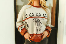 Load image into Gallery viewer, Rowdy Cowboy Sweater
