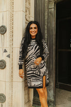 Load image into Gallery viewer, Wild West Zoo Sweater Dress
