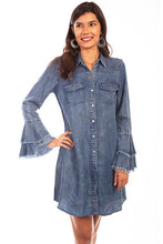 Load image into Gallery viewer, The Doraine Denim Dress
