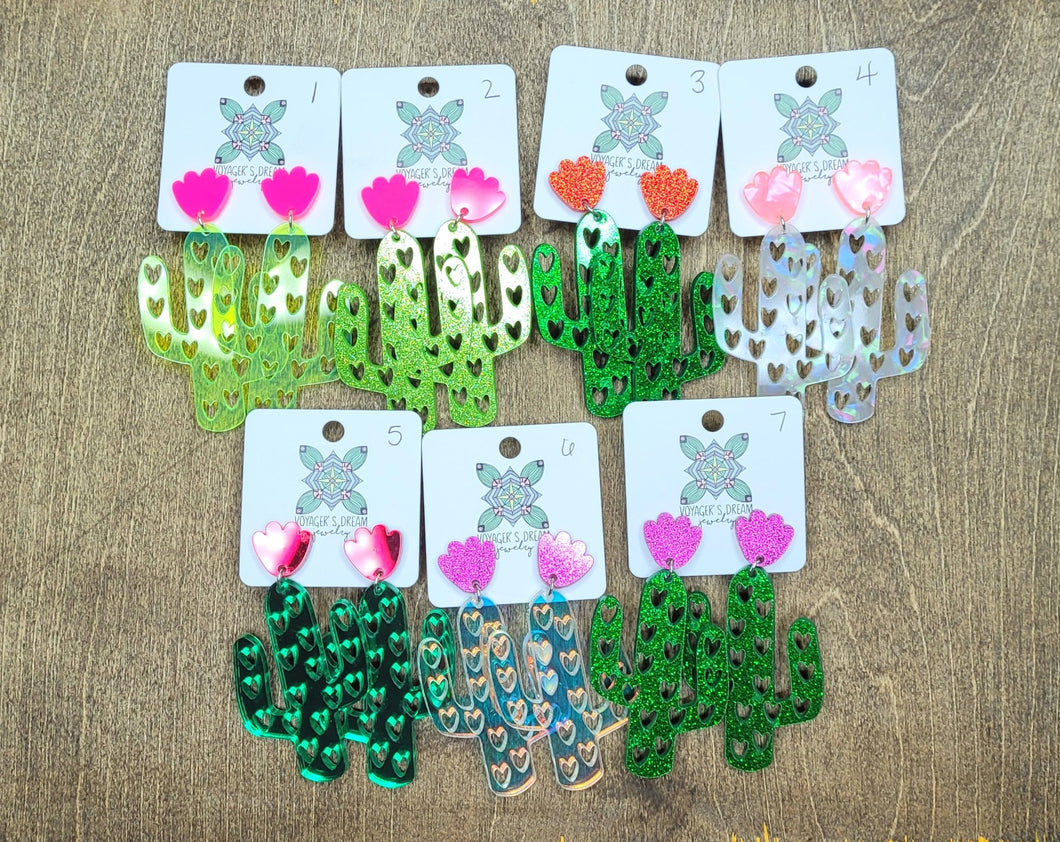 Caroline Cactus Earrings