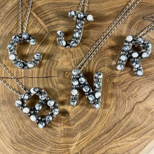 Load image into Gallery viewer, *Custom* Turquoise Letter Necklace
