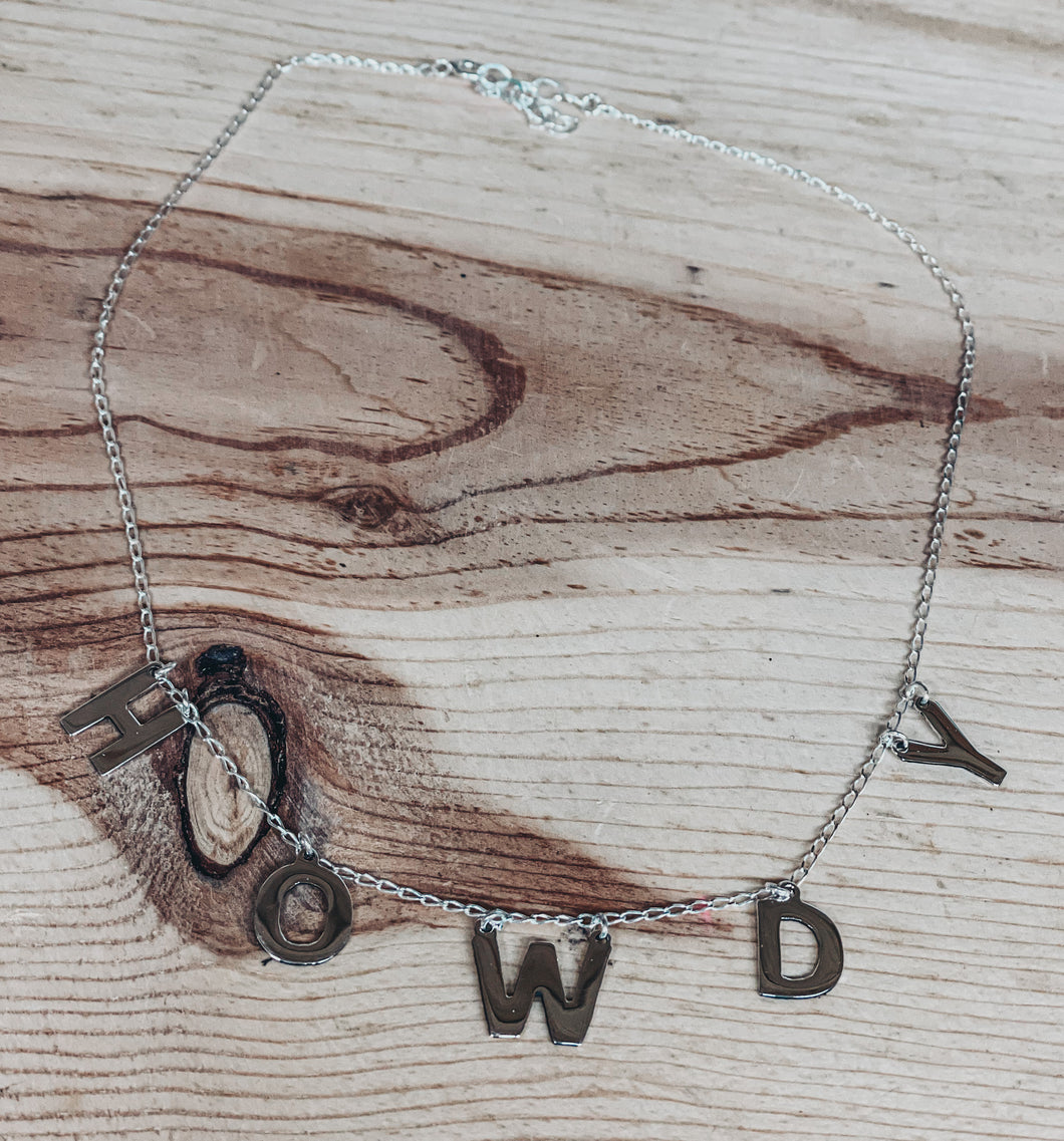 Howdy Necklace