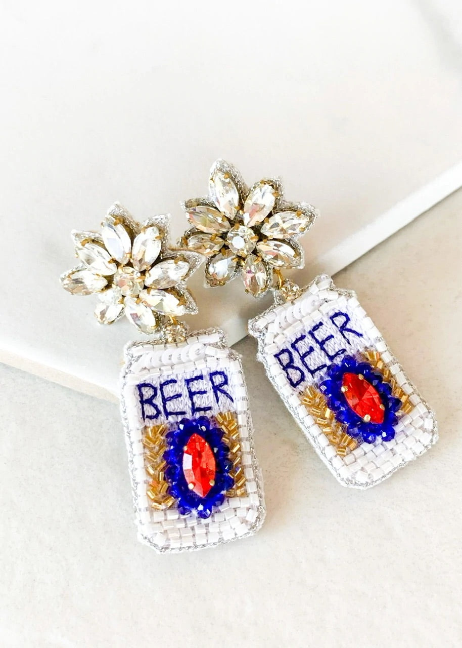Beer Earrings